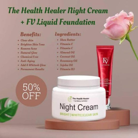 2 In 1 Night Cream And Fv Foundation