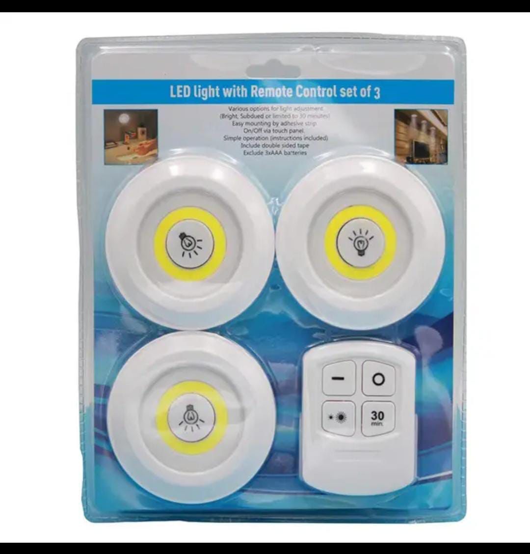 LED Tape Lights with Wireless Remote Controller