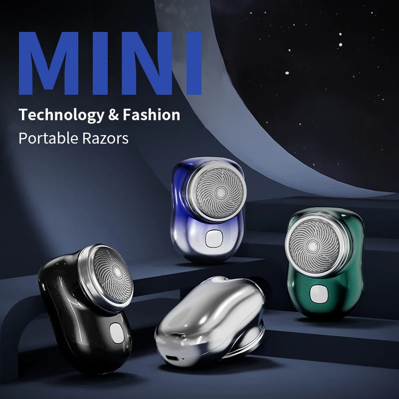 Mini Shaver 3 Blades Portable Electric Shaver