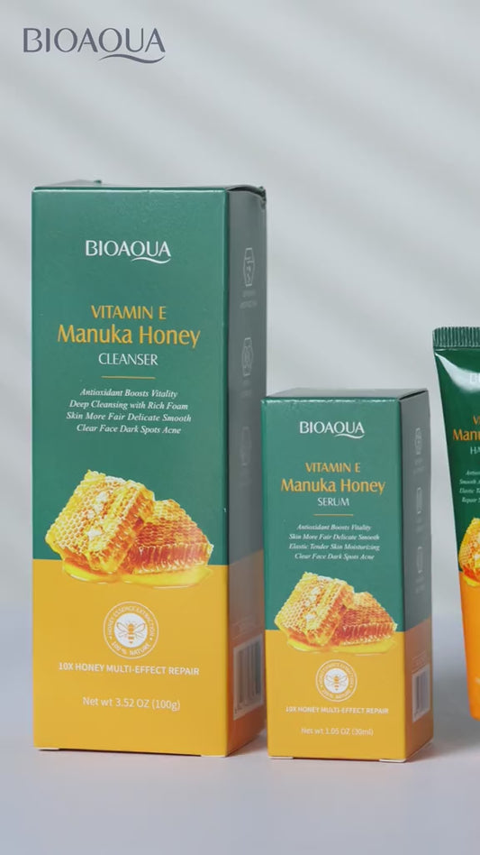 Bioaqua Honey And Vitamin E Moisturizing Fade Dark Spot Acne Facial Cleanser (100g)